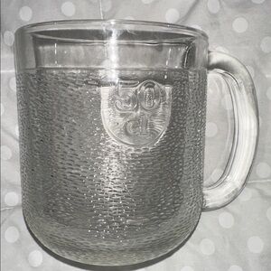 Vintage Single Modern Iittala Krouvi Beer Glass Mug designed by Oiva Toikka.